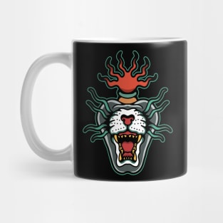 panther tattoo Mug